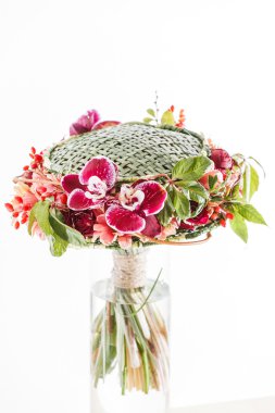 Orkide çiçek çiçek aranjmanı