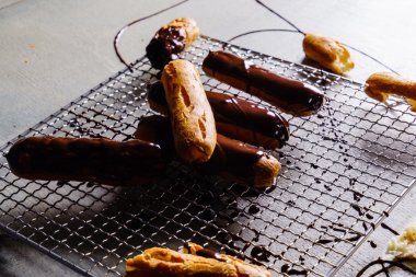 Lezzetli çikolata eklerleri