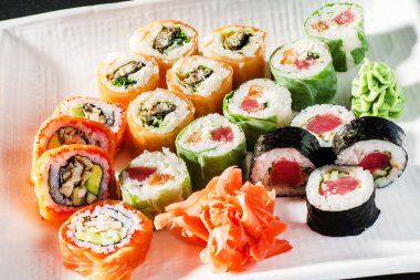 suşi rulo seti