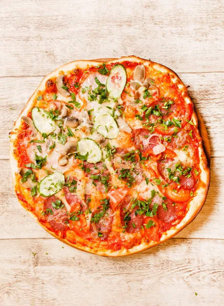 Chutná italská pizza — Stock fotografie