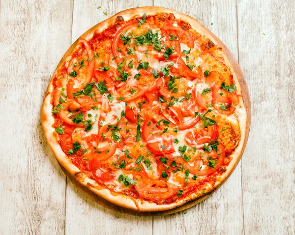 Итальянская пицца — стоковое фото