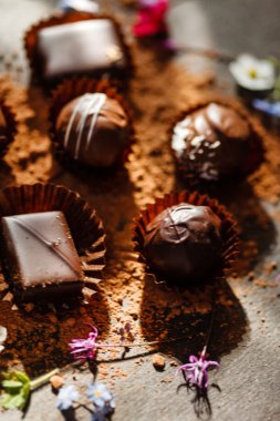 Çikolata tatlı şekerleme