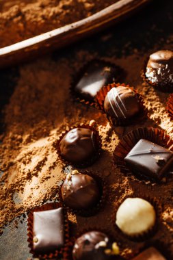 Çikolata tatlı şekerleme