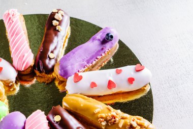 renkli karamel eklerleri