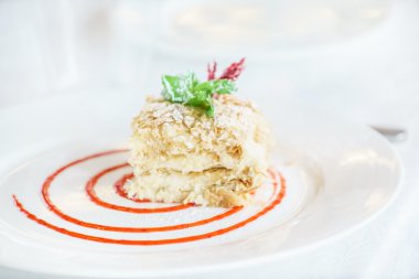 Lezzetli Yılbaşı pastası