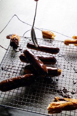 Lezzetli çikolata eklerleri