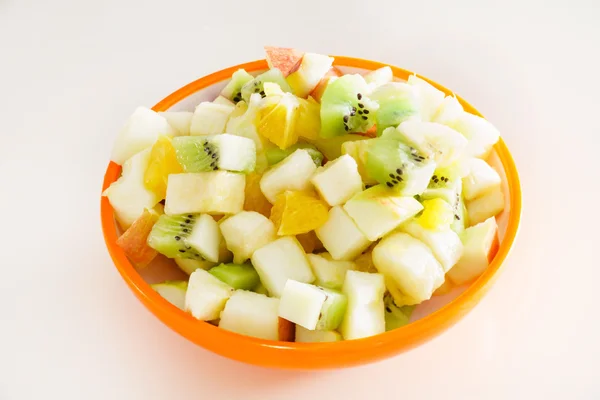 Salada de fruto em chapa — Fotografia de Stock