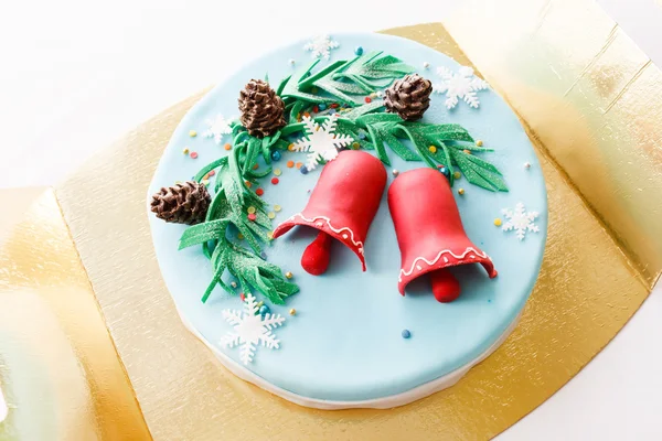 Kerst vakantie cake — Stockfoto