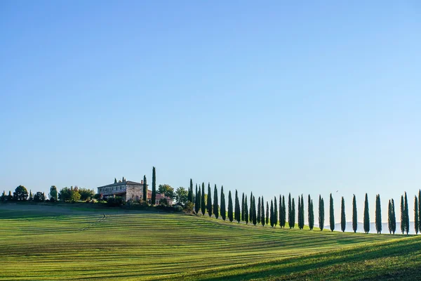 Paisagem rural da Toscana — Fotografia de Stock