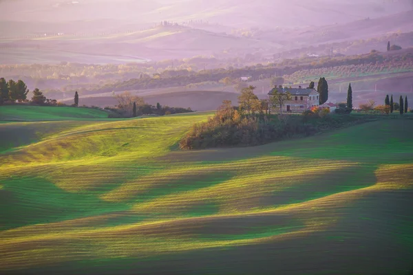 Landscape of Tuscany mountains — Stock Photo, Image