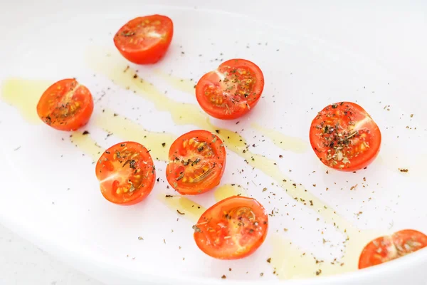 Smaczne pieczone pomidory — Zdjęcie stockowe