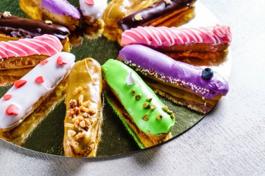 renkli karamel eklerleri