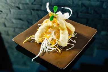 lezzetli kızarmış karides