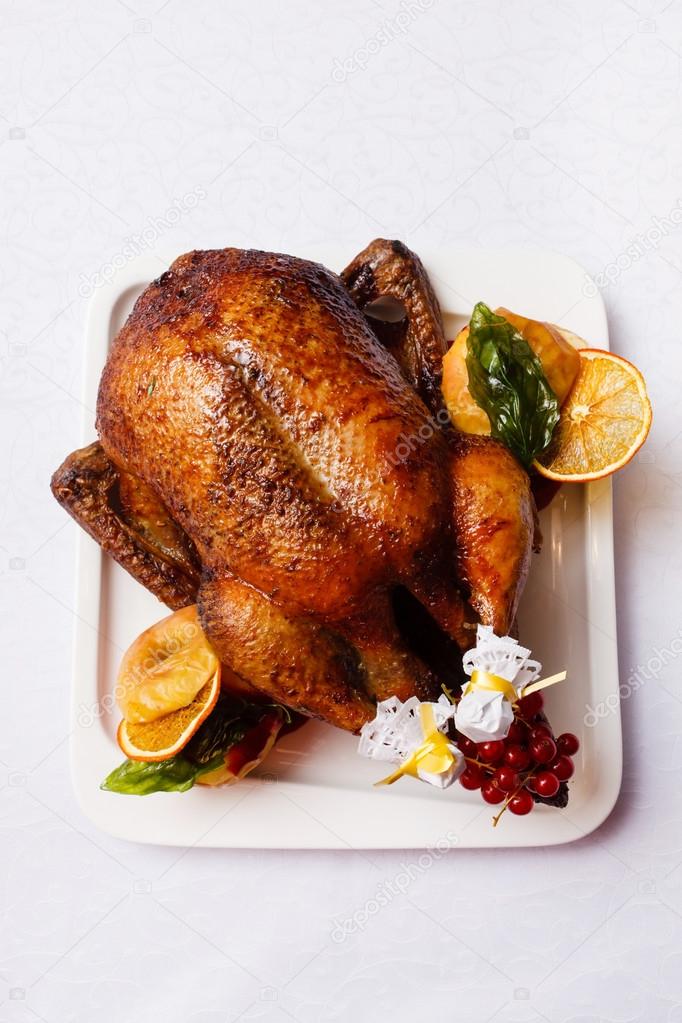 cooked Roasted turkey