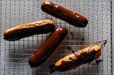 Lezzetli çikolata eklerleri