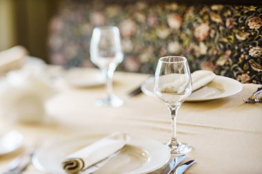 Restoran masa dekorasyonu