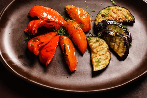 Smaczne grillowane warzywa — Zdjęcie stockowe