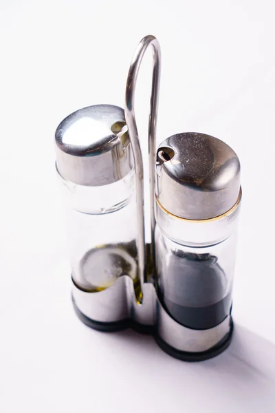 Salt and pepper shakers — Stock Photo, Image