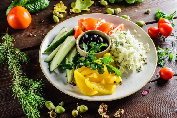 Verduras frescas maduras — Foto de Stock