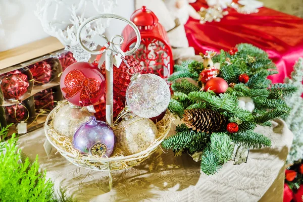 Konzept zur Weihnachtsdekoration — Stockfoto