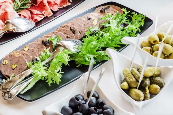 Catering banquet table — Stock Photo, Image