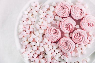 lezzetli pastel marshmallow