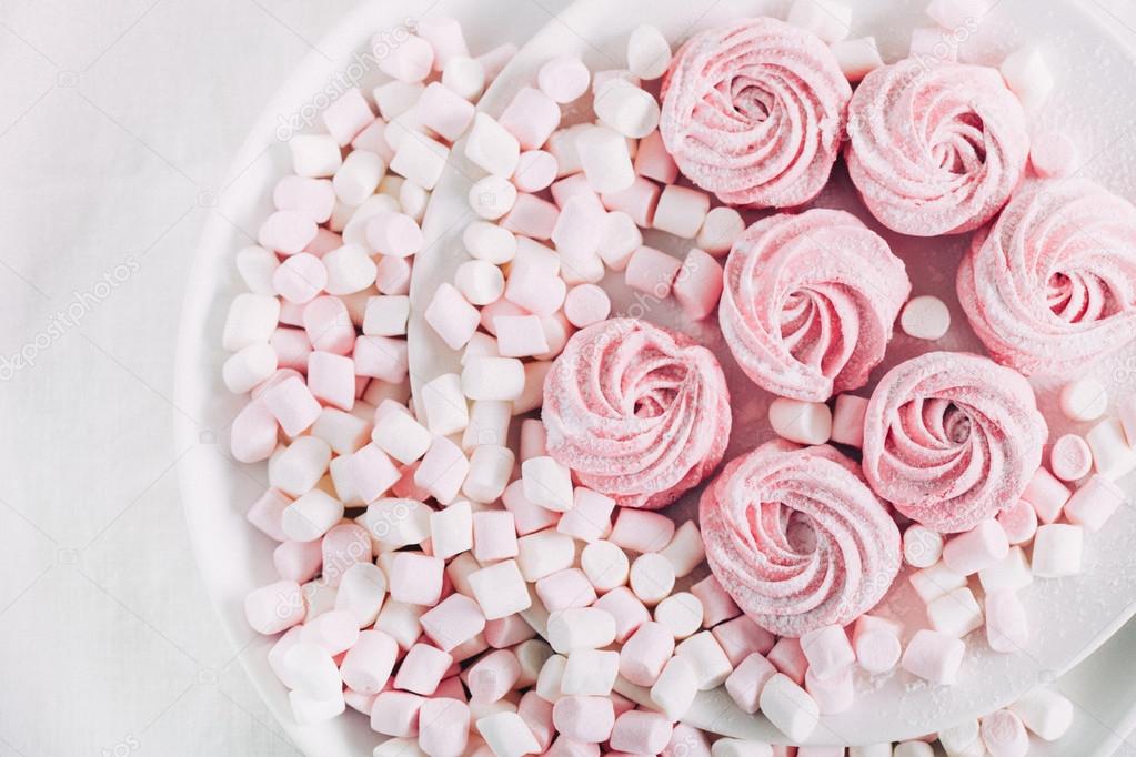 delicious pastel marshmallows