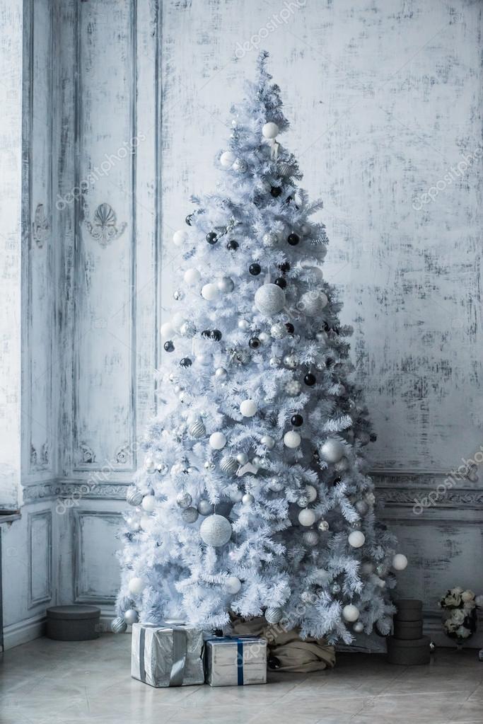 Christmas snow tree — Stock Photo © Shebeko 93482448