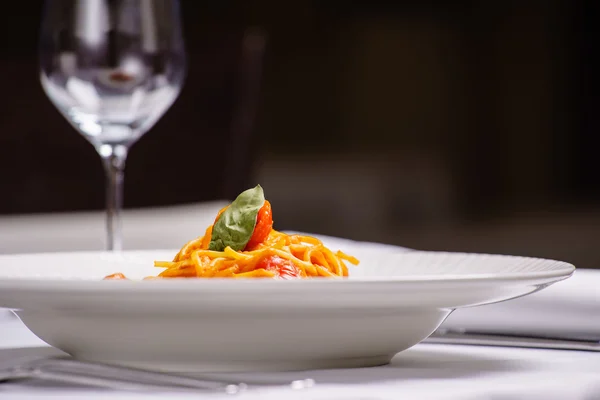Smakelijke Italiaanse pasta — Stockfoto