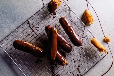 çikolata eklerleri ızgara