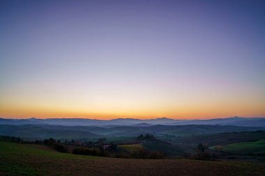 Tuscany panoramik manzara