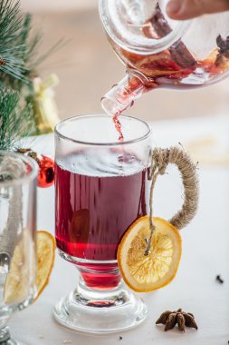 alkol mulled şarap