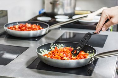 iş yerinde Şef yemek