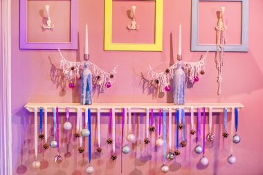 Mumlu Noel süslemeleri