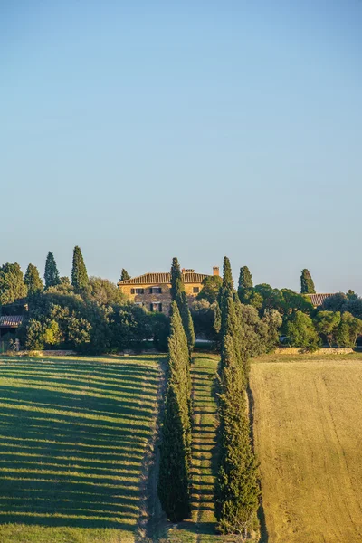Toskana panorama landschaft in italien — Stockfoto