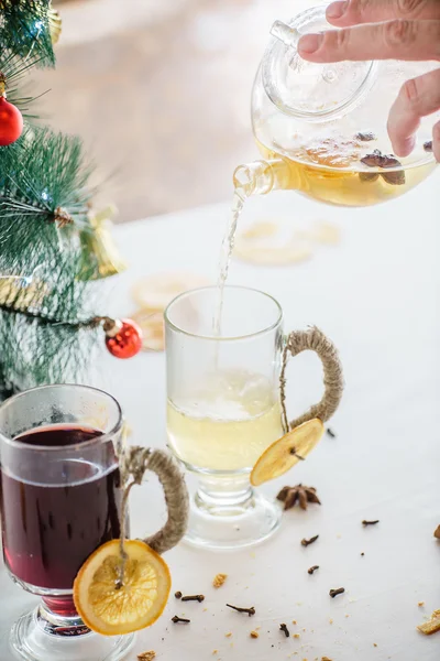 Vinho com álcool em pó — Fotografia de Stock