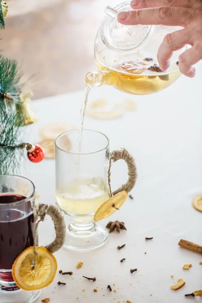 Vinho com álcool em pó — Fotografia de Stock