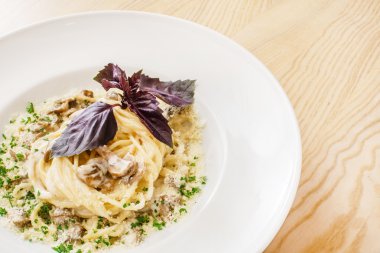 Lezzetli İtalyan makarnası