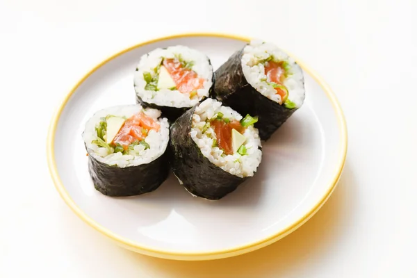 Aantal smakelijke sushi — Stockfoto