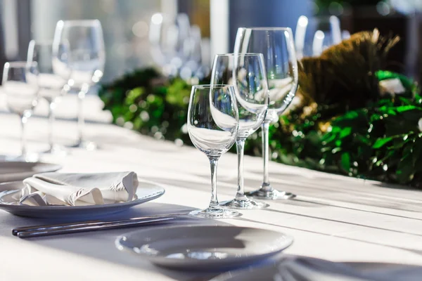 Decorazione tavola da pranzo — Foto Stock