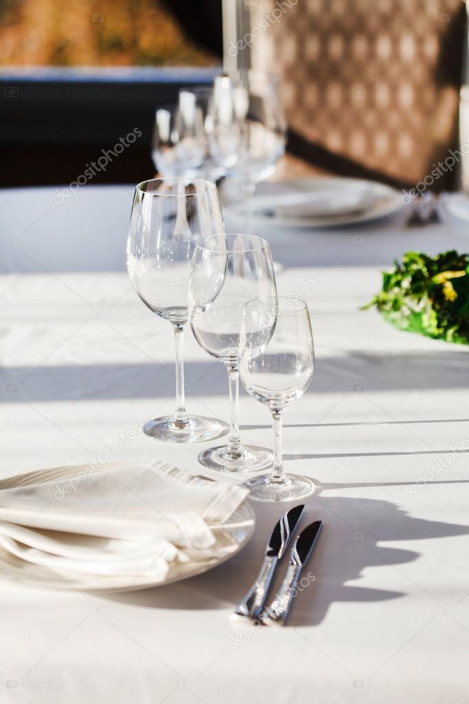 banquet decoration in restaurant