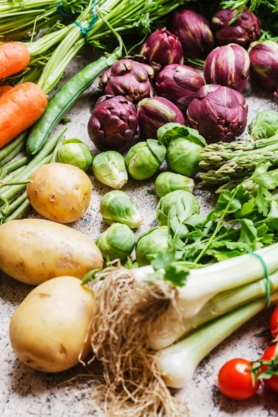 Verduras frescas maduras —  Fotos de Stock
