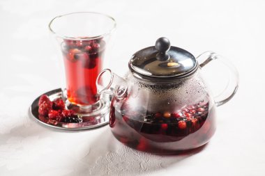 demlik çay ve Kupası