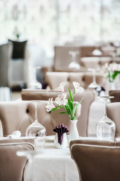 Decoración de banquetes en el restaurante — Foto de Stock