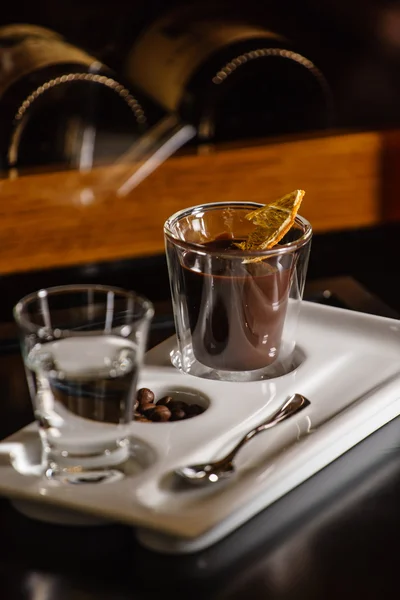 Gorąca czekolada z wody — Zdjęcie stockowe