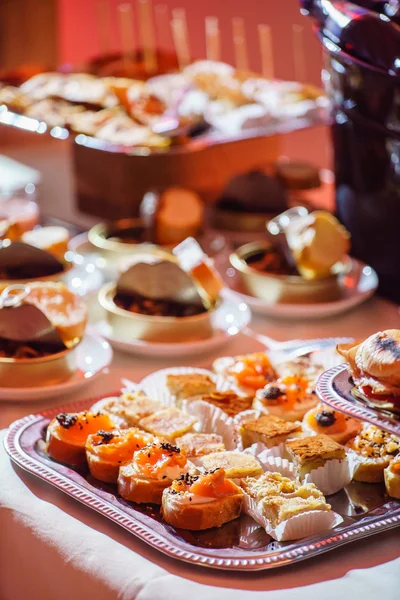 Christmas catering food — Stock Photo, Image
