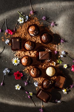 Çikolata tatlı şekerleme