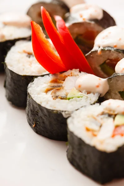 Serie di sushi saporito — Foto Stock