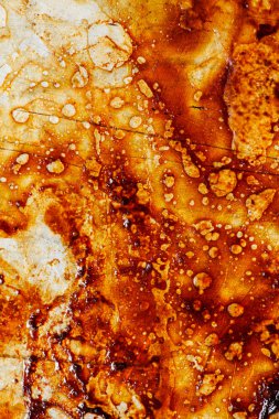 Kirli fırın fırın tepsisi