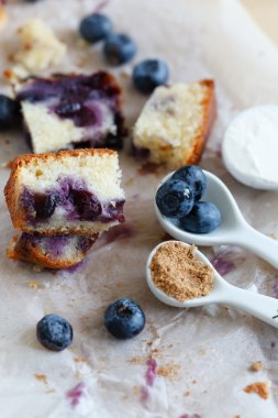 Lezzetli blueberry pasta